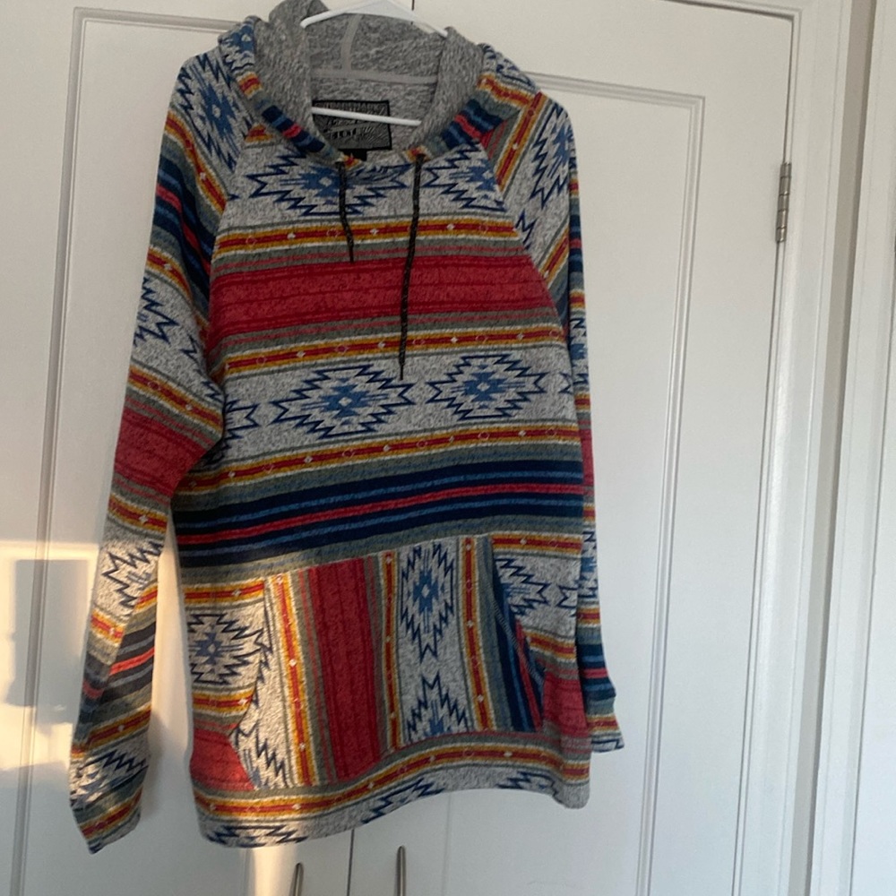Men’s patterned hoodie